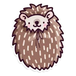 Ёж sticker 11