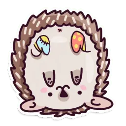 Ёж sticker 6