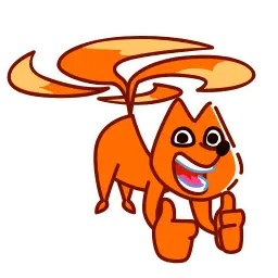Кайфовый лис sticker 3