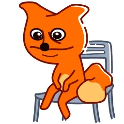 Кайфовый лис sticker 10