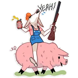 Hillbilly Dolly (@TrendingStickers) sticker 6