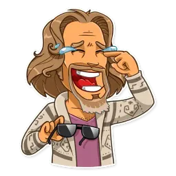 The Dude Telegram sticker pack