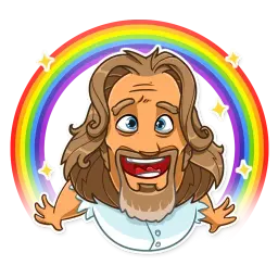 The Dude sticker 9