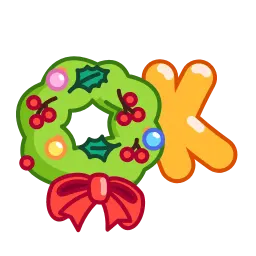 Праздничный набор sticker 3