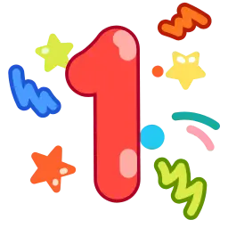Праздничный набор sticker 10