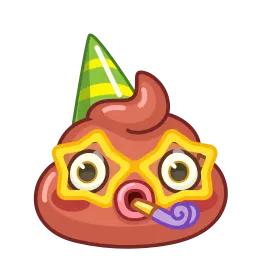 Какашка sticker 12