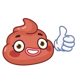 Какашка sticker 3