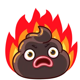 Какашка sticker 4