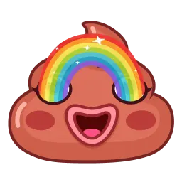 Какашка sticker 7