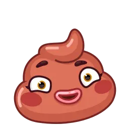 Какашка sticker 8