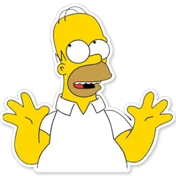 Homer Simpson sticker 11