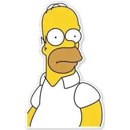 Homer Simpson sticker 12