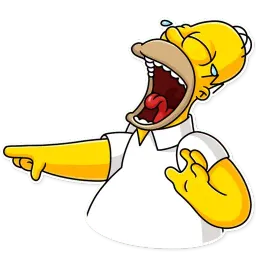 Homer Simpson Telegram sticker pack