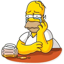 Homer Simpson sticker 11