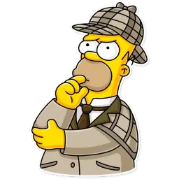 Homer Simpson sticker 12