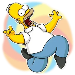Homer Simpson sticker 6