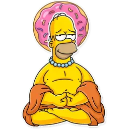 Homer Simpson sticker 9