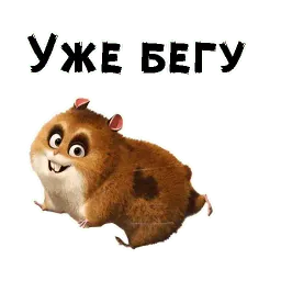 Хомяк Рино sticker 3