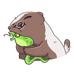 Медоед sticker 2