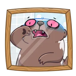 Медоед sticker 4