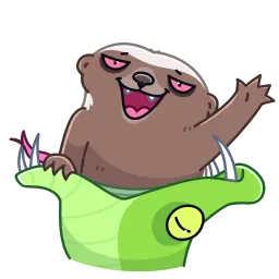 Медоед sticker 5