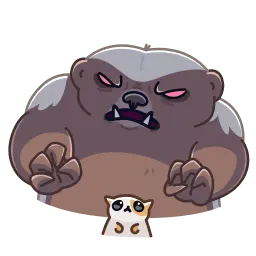 Медоед sticker 6