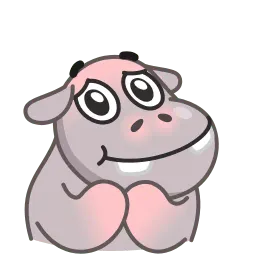 Бегемот Хоппер sticker 12