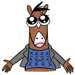 BoJack sticker 2