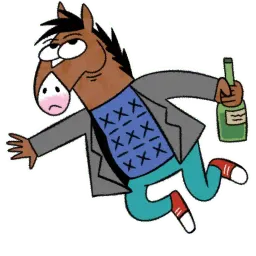 BoJack sticker 3