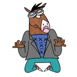 BoJack sticker 4