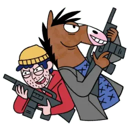 BoJack sticker 6