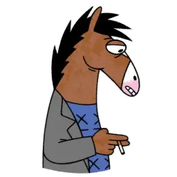 BoJack sticker 7