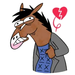 BoJack sticker 9
