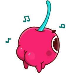 Горячая вишенка sticker 9