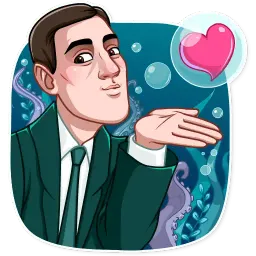 H. P. Lovecraft Telegram sticker pack