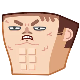 Человек-коробка sticker 11