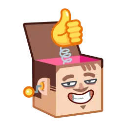 Человек-коробка sticker 3