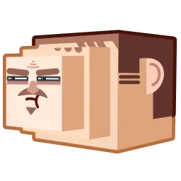 Человек-коробка sticker 6
