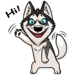 Husko Telegram sticker pack
