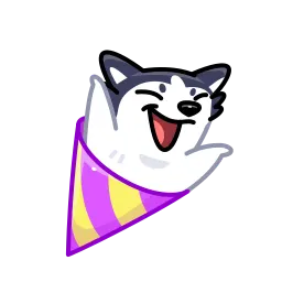 Сибирский хаски sticker 12