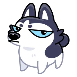 Сибирский хаски sticker 4