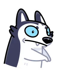 Сибирский хаски sticker 9