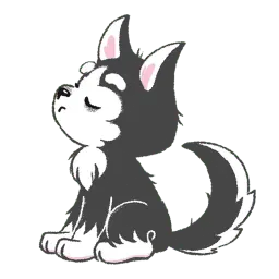 Husky sticker 5
