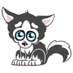 Husky sticker 9