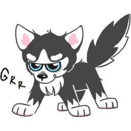 Husky sticker 10