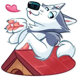 Hussie Goodboy sticker 2