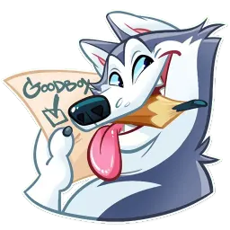 Hussie Goodboy sticker 7