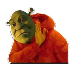 Шрек sticker 6