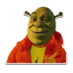 Шрек sticker 7