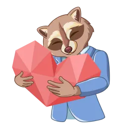 Я люблю TON Telegram sticker pack